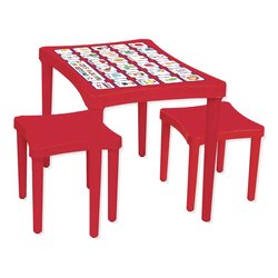 Tavolo e sedie bimbo Rosso 2097 R