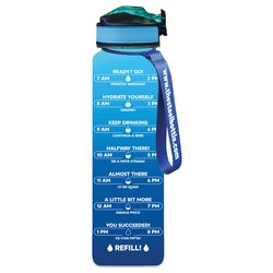 Borraccia Motivazionale Hydracy Con Indicatore Orari - Senza BPA, A Prova Di Perdite, 1000 Ml - Foto 9