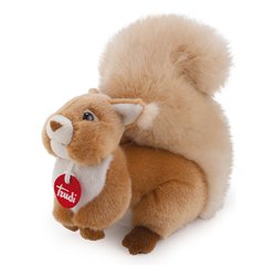 Trudi Peluche Scoiattolo Ginger (10x13x10cm) CLASSIC Ocra e Bianco TUD24224