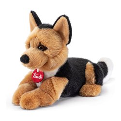 Trudi Peluche Pastore Tedesco (11x22x21cm) CLASSIC Ocra e Nero 22323
