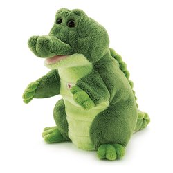 Trudi Peluche Marionetta Coccodrillo (17x19x19cm) PUPPETS Verde TUD29918