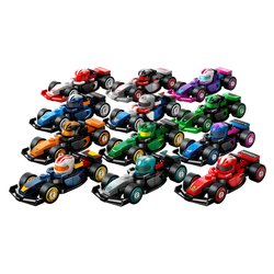 LEGO Monoposto di F1 da collezione ( 1 modello (29 pz) ) MINIFIGURES 6a+ Assortito 71049