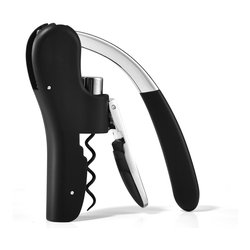 Cavatappi Elettrico Brandani Nero - Con Taglia Capsule, Alimentato A 4 Pile AA - Foto 6