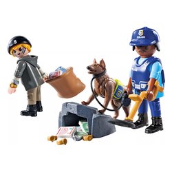 Playmobil Unità cinofila e ladro ( 27 pz ) ACTION HEROES 4-10a 71731