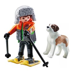 Playmobil San Bernardo con personaggio ( 8 pz ) MY LIFE 4-10a 71741