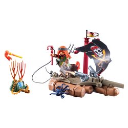 Playmobil Zattera dei pirati ( 41 pz ) PIRATES 4-10a 71794