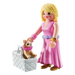 Playmobil Chihuahua con personaggio ( 8 pz ) MY LIFE 4-10a 71737